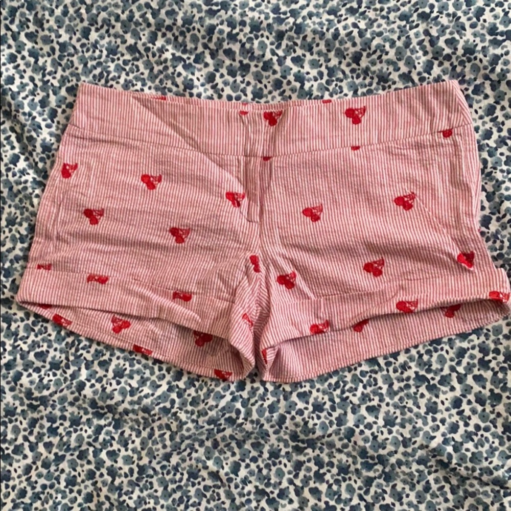 Lucy love seersucker cherry shorts size 7